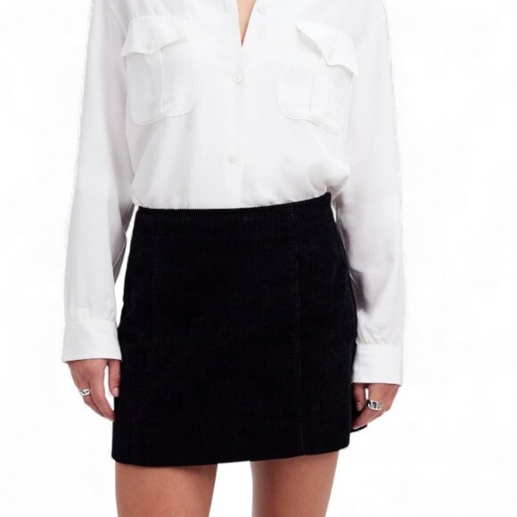 Alexa Chung for Madewell Corduroy Mini Skirt Size 12 - Picture 1 of 10